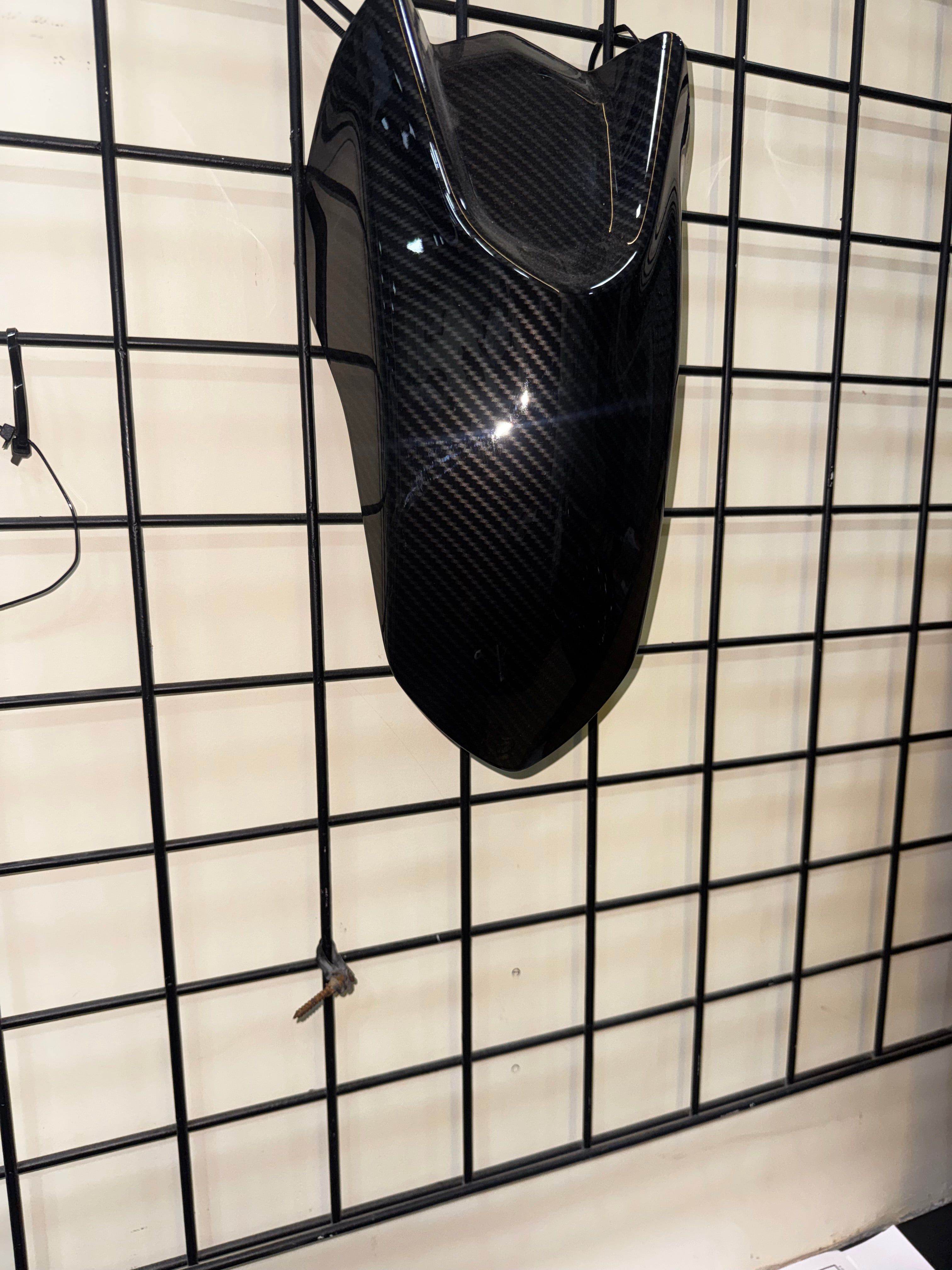Front Mudguard for Yamaha Aerox 155 – Carbon Fibre Hydro Dipped