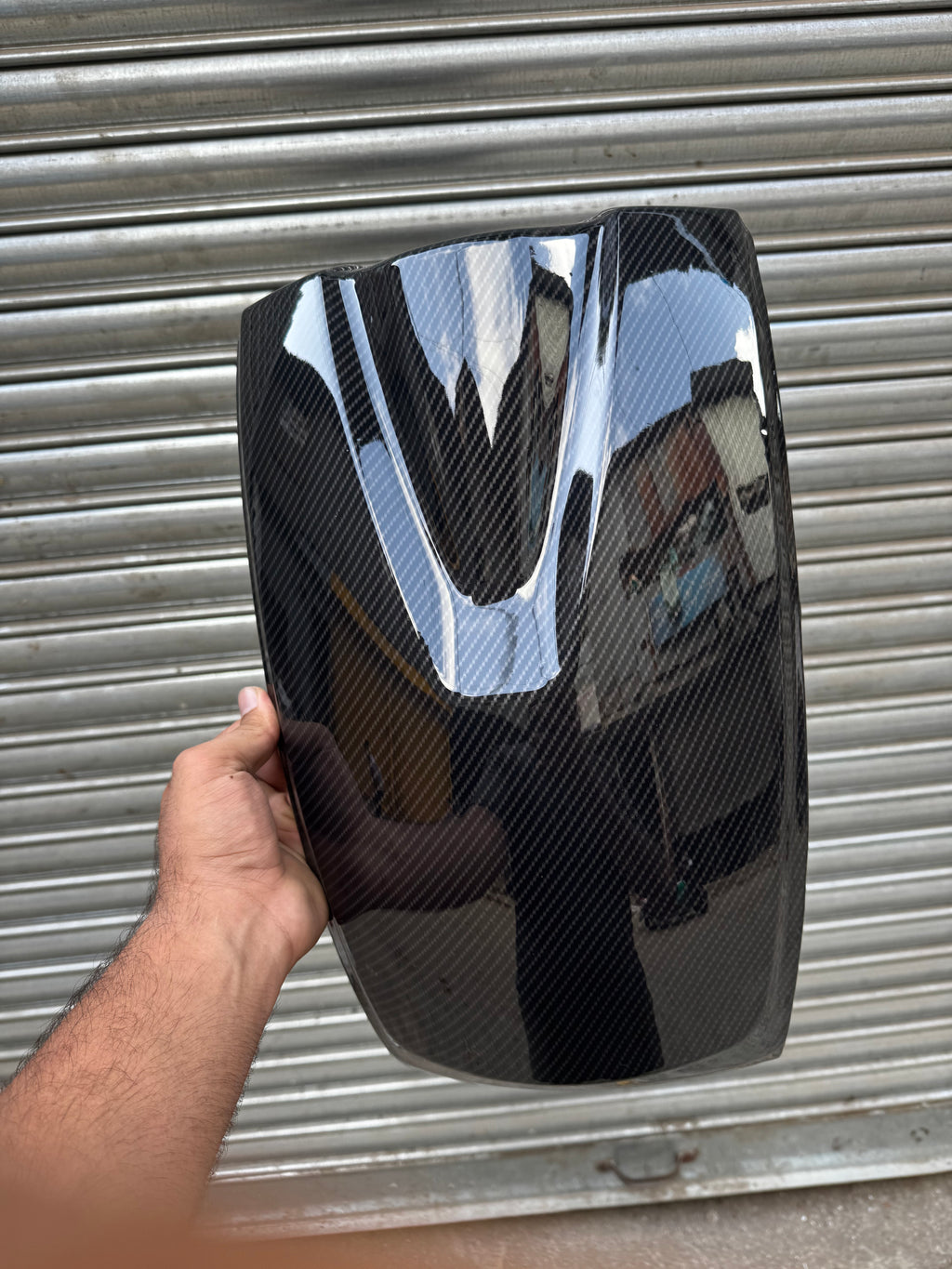 Suzuki Access 125 BS4/BS6 Front Nose – Carbon Fibre Hydro Dipped