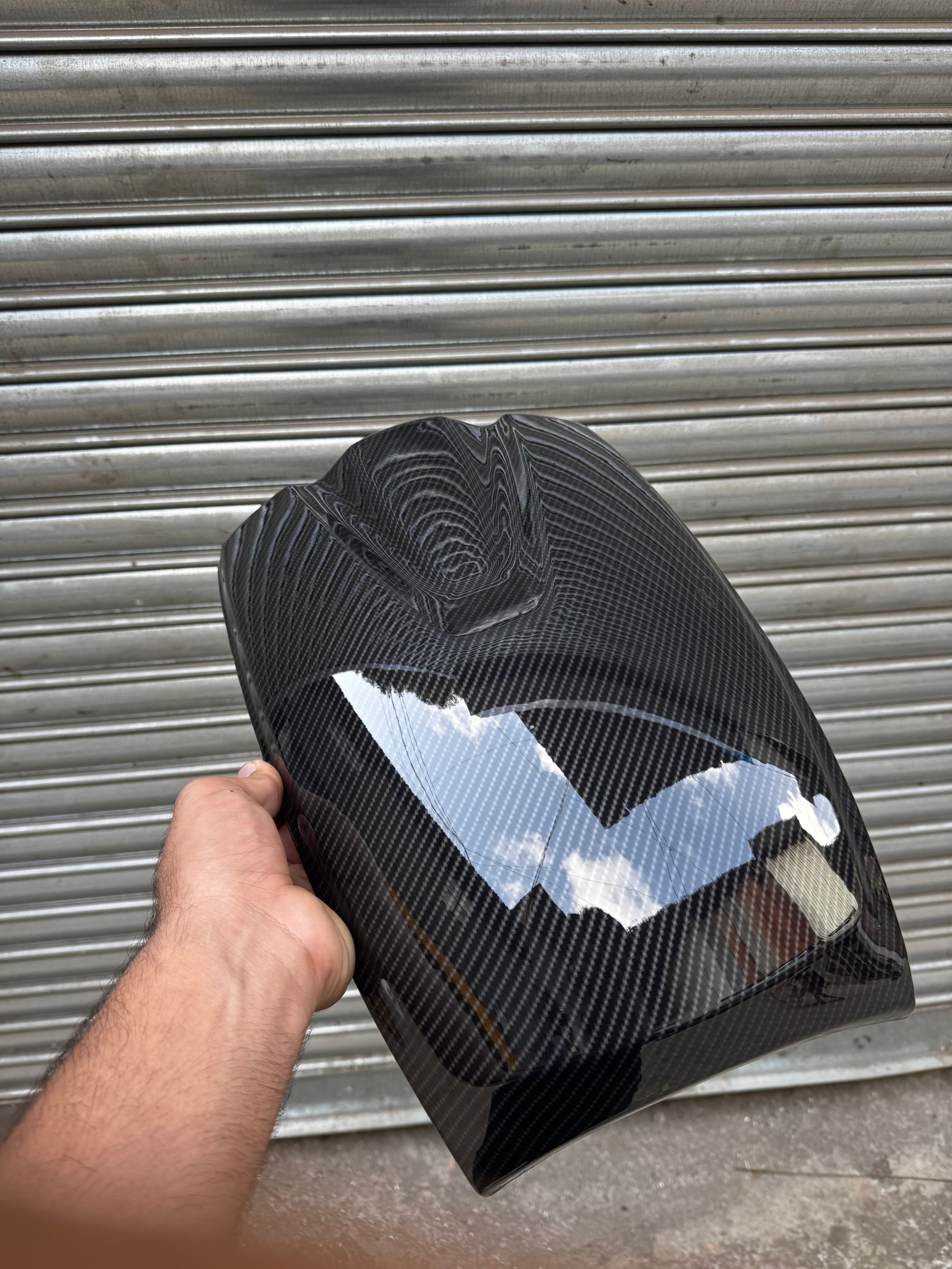 Suzuki Access 125 BS4/BS6 Front Nose – Carbon Fibre Hydro Dipped