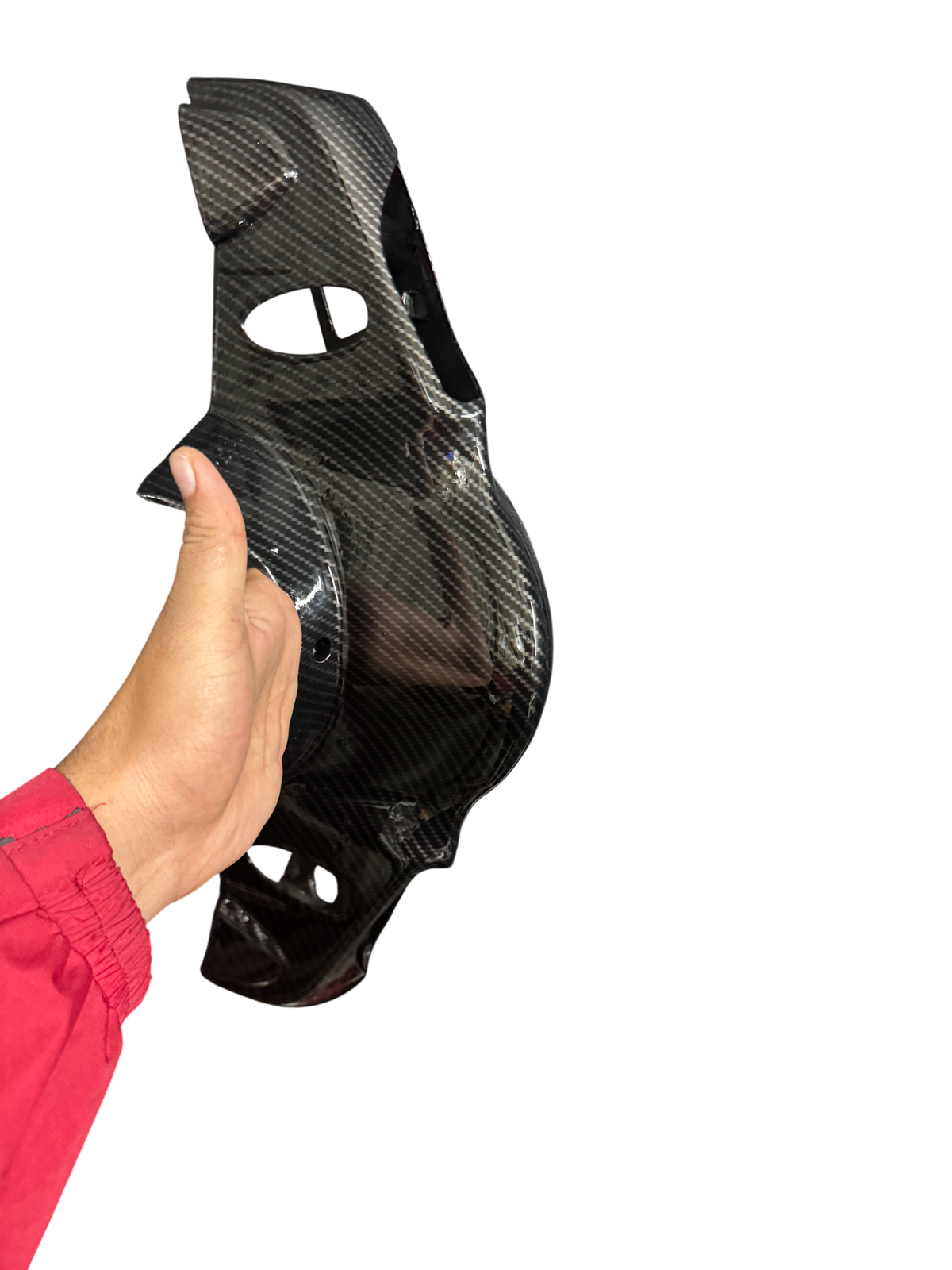 Front Handle Cover for Aprilia SR 125/150 – Carbon Fibre Hydro Dipped