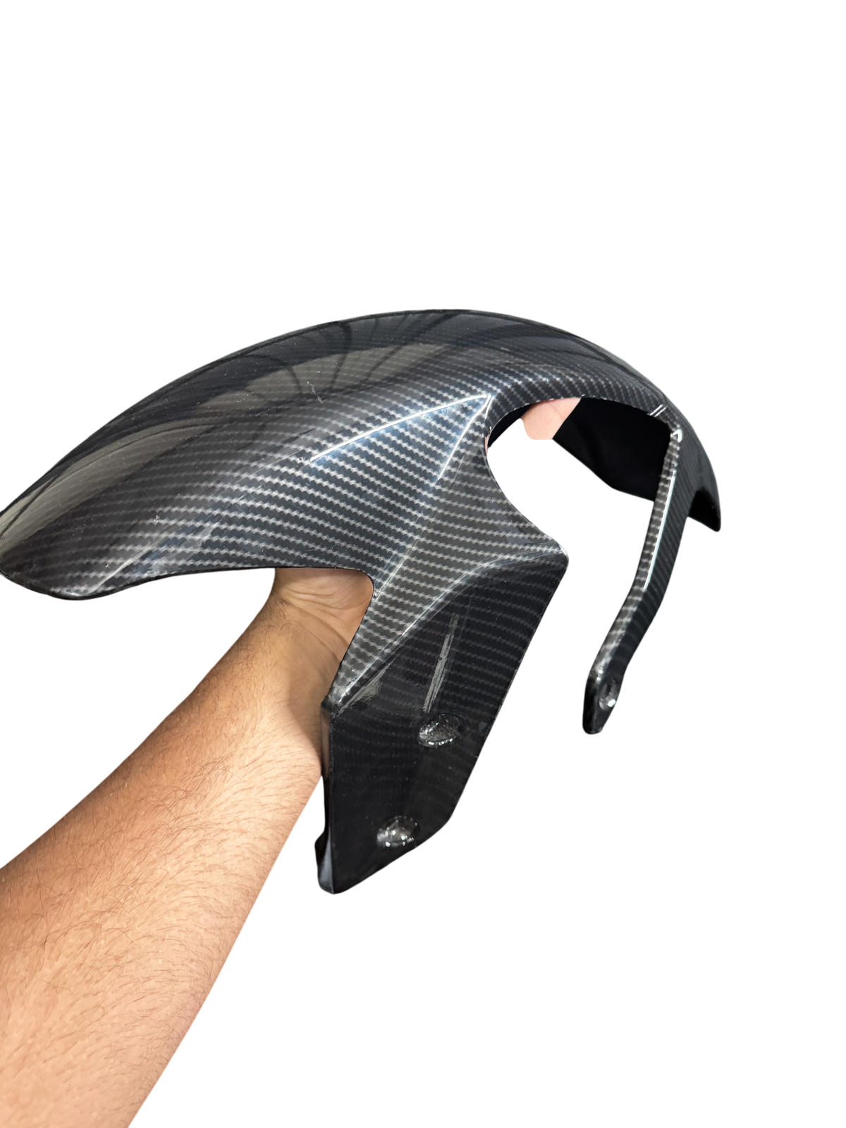 Front Mudguard for KTM Duke Gen 3 (125/200/250/390) – Carbon Fibre Hydro Dipped