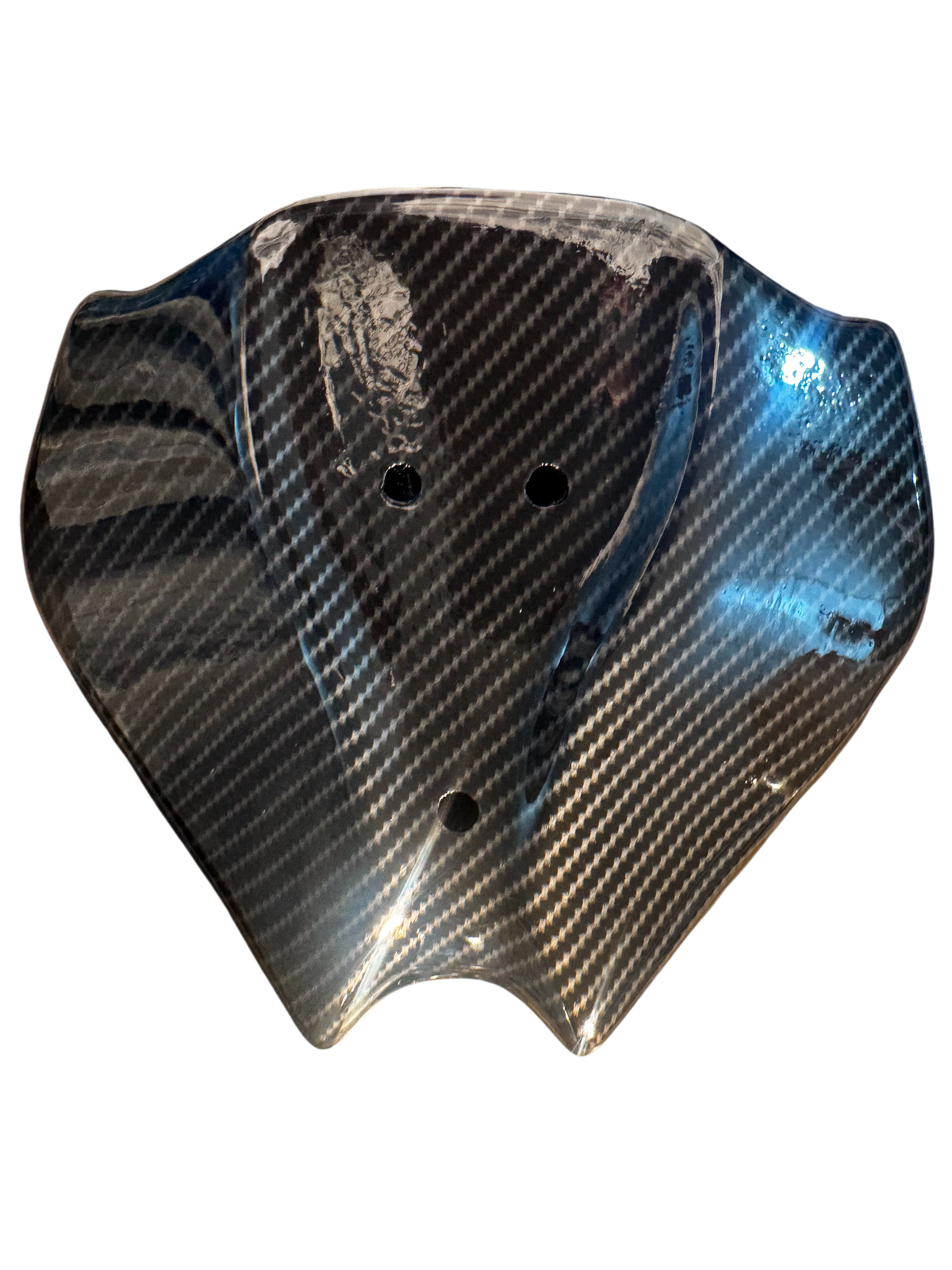 Visor for KTM Duke Gen 3 (125/200/250/390) – Carbon Fibre Hydro Dipped