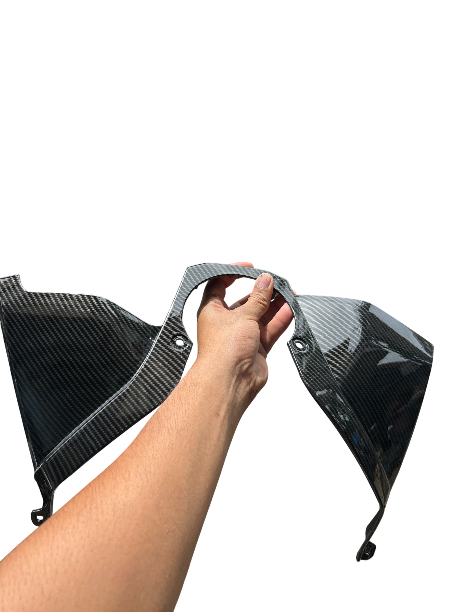 Butterfly Panel for Suzuki Burgman Street 125 BS4/BS6 – Carbon Fibre Hydro Dipped