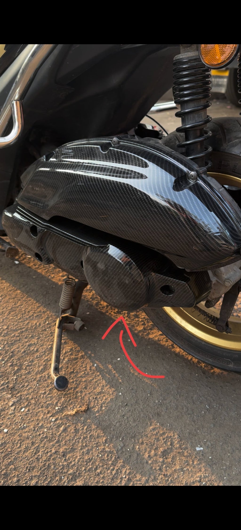 Aerox Carbon fibre Clutch Cover