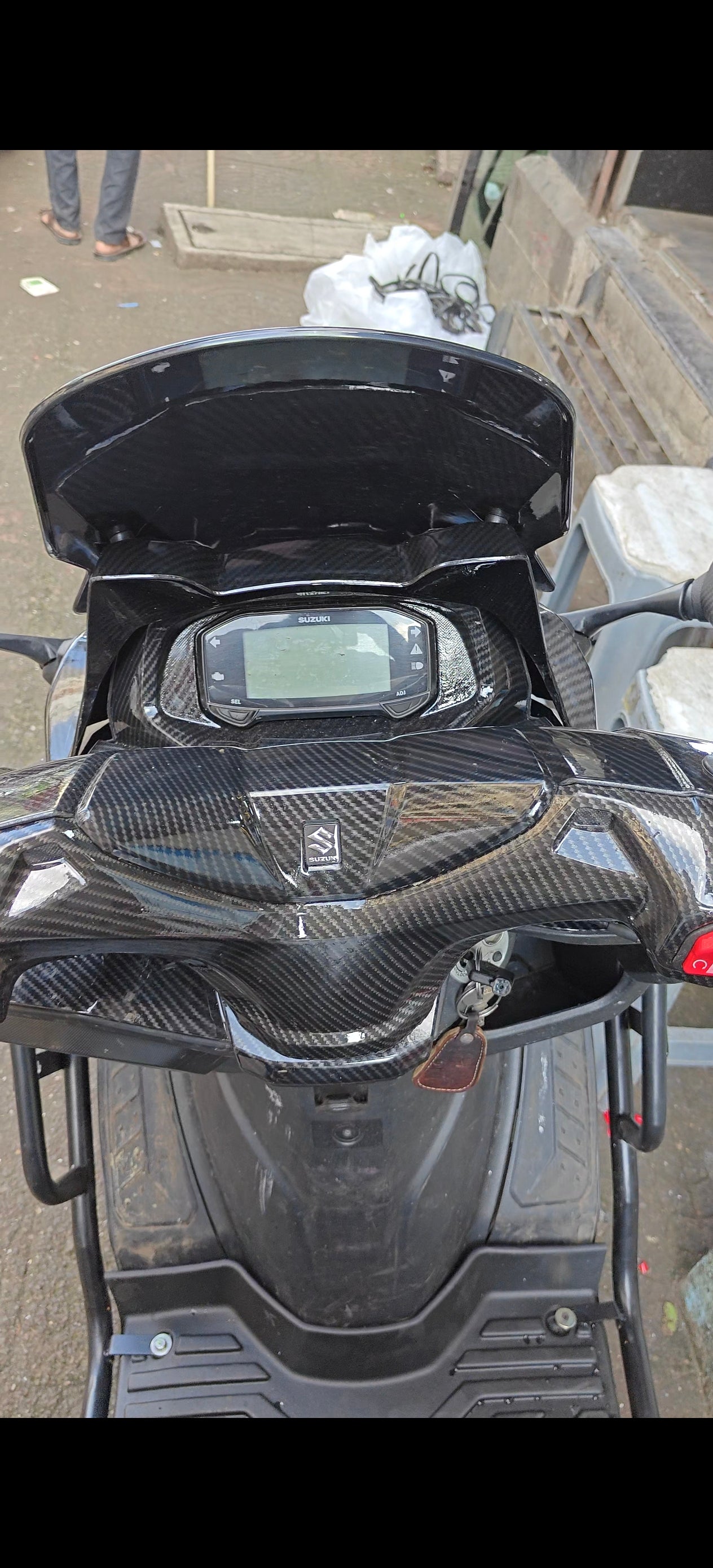 Burgman Handle Cover set BS4 Model (2018-20)