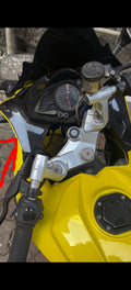 Meter Cover for Bajaj Pulsar RS200 – Carbon Fibre Hydro Dipped