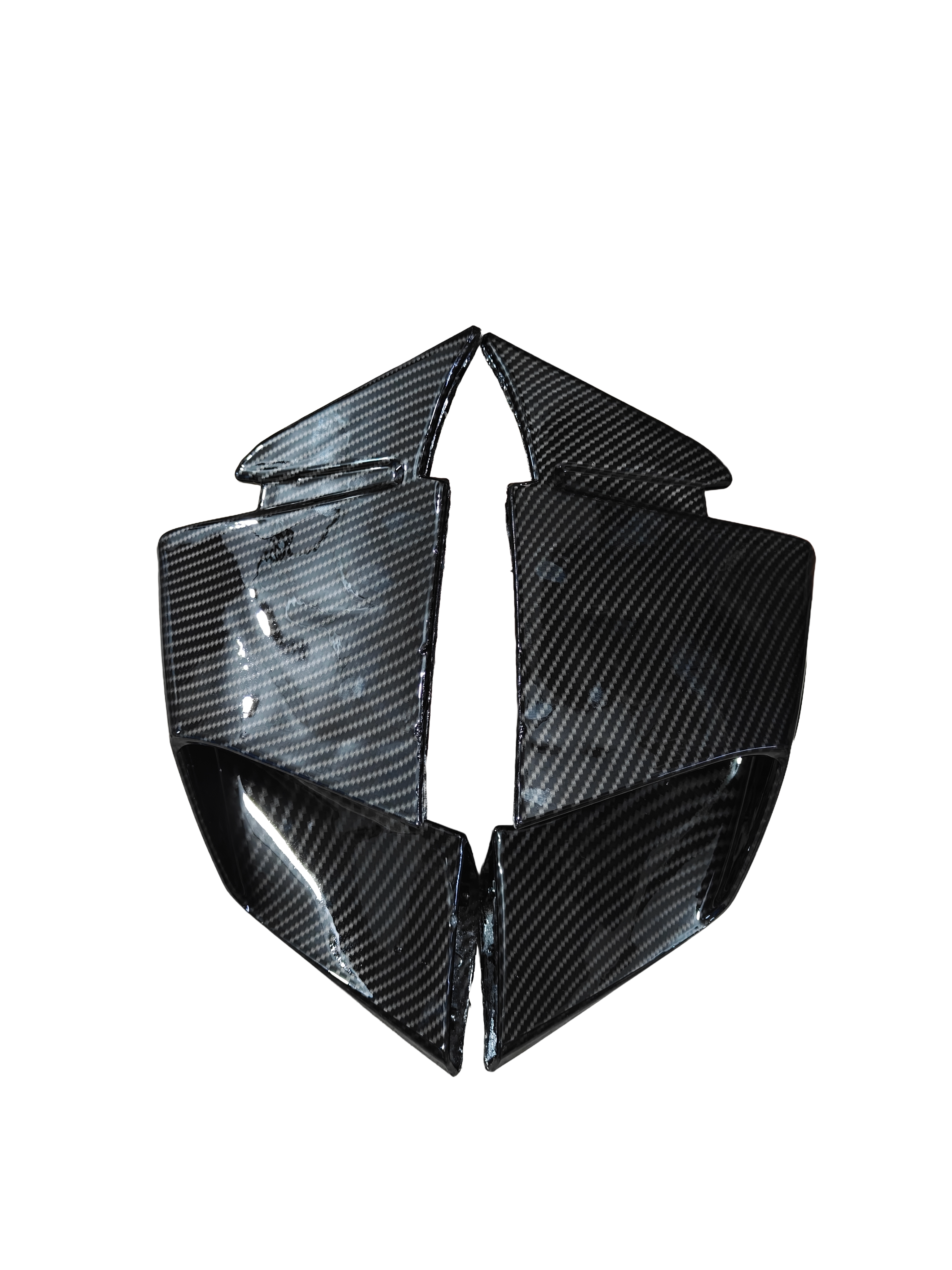 S1000RR-Style Aerodynamic Winglets | Carbon Fibre Finish | Universal Fit (1 set)