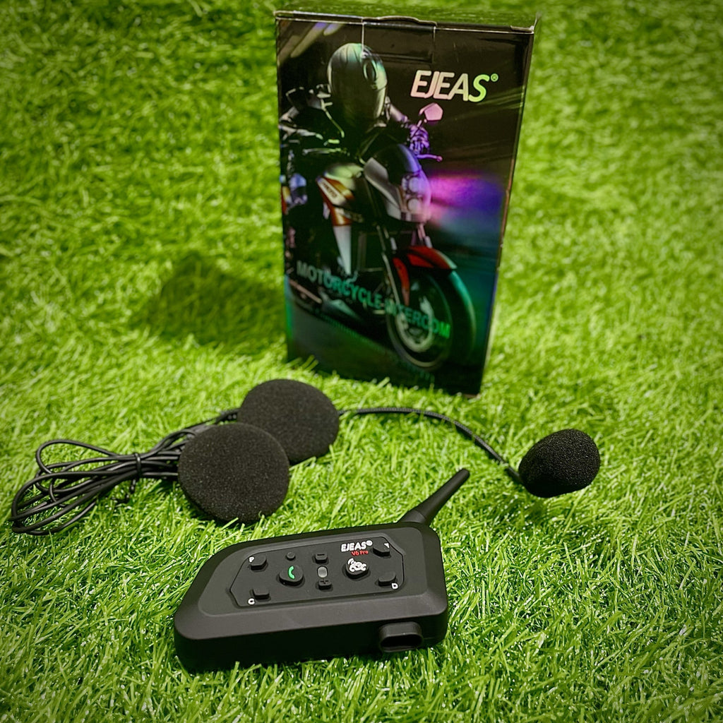 Ejeas Vnetphone original V6 pro + Bluetooth Intercom/Headset With Interphone with C type Charging & 1 Year Warranty