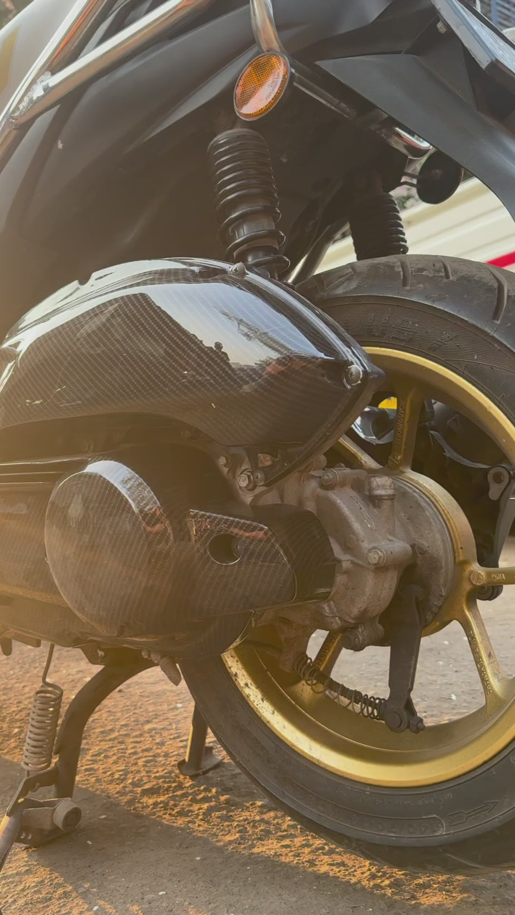 Aerox Carbon fibre Clutch Cover