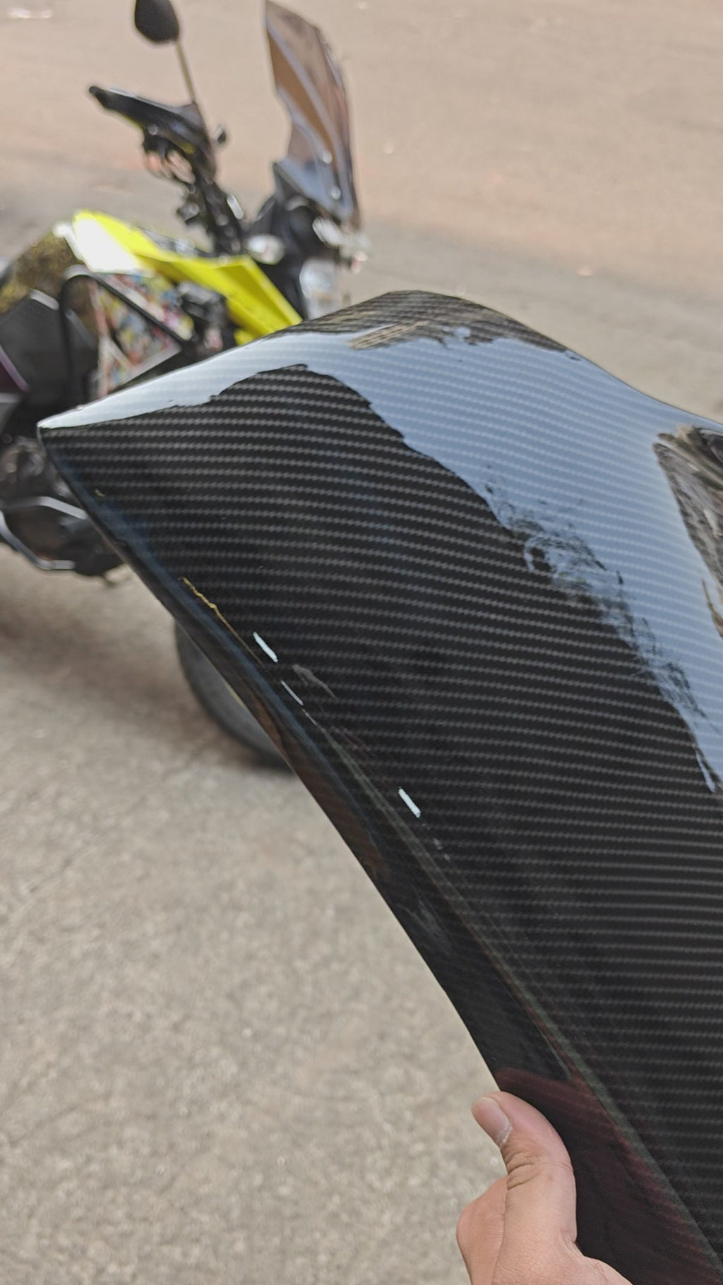 Yamaha R15 V4 1.0 Underbelly Set – Carbon Fibre Hydro Dipped