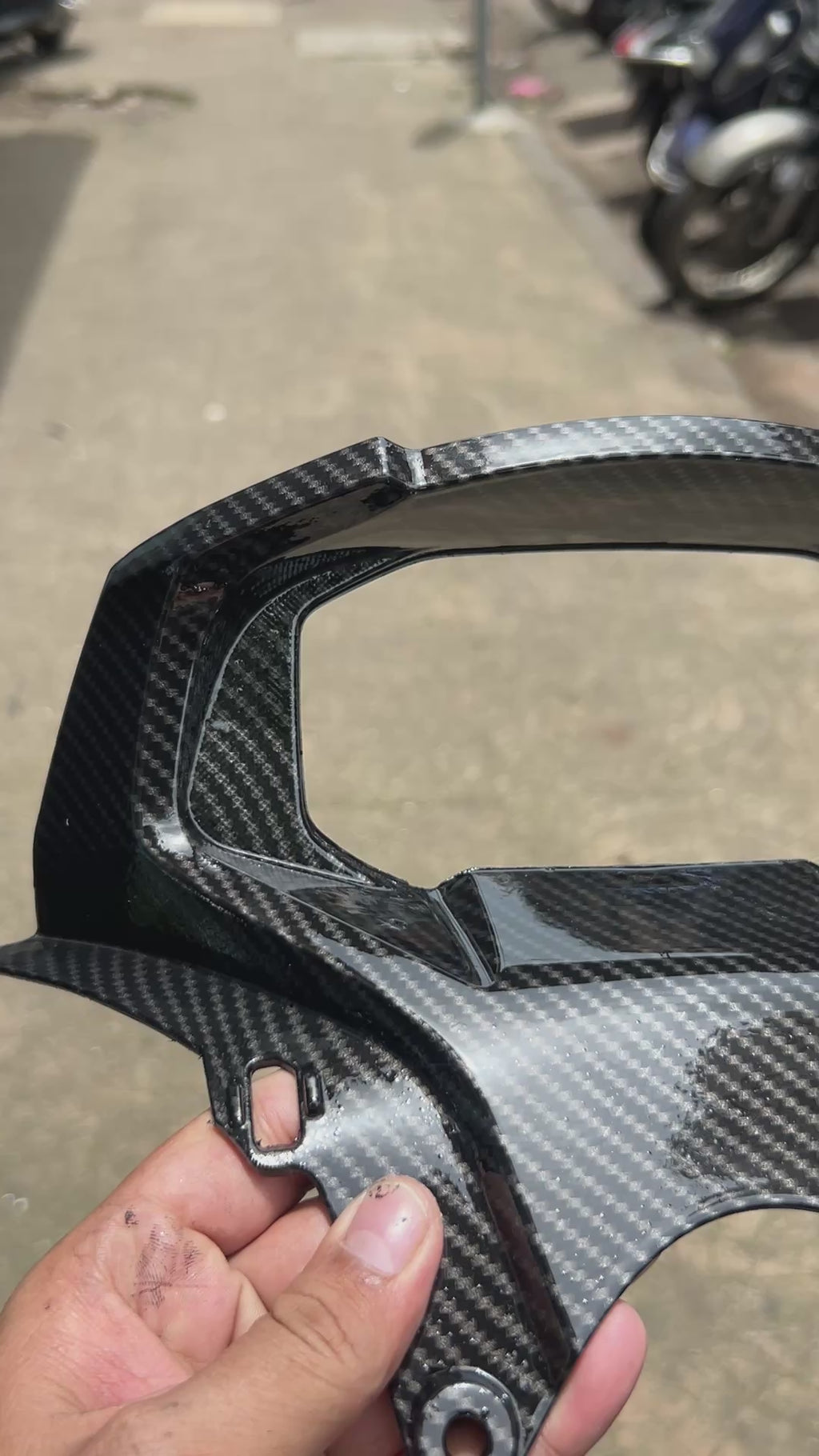 Burgman meter cover BS4 (2018-2019)
